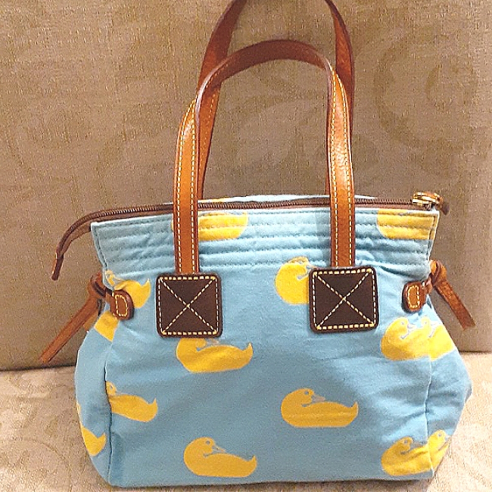 DOONEY N BOURKE VINTAGE DENIM BAG
